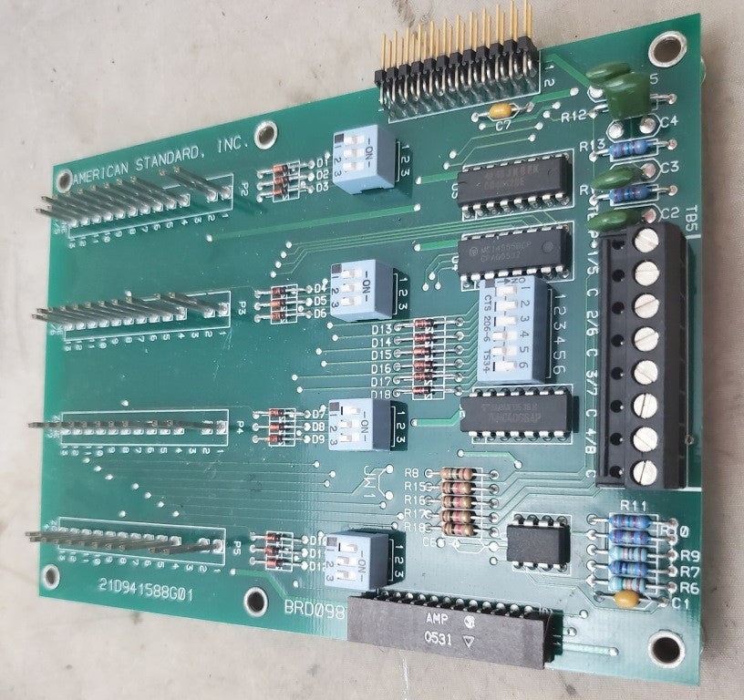 Used OEM Trane 21D941588G01 Control Sister Board BRD0981