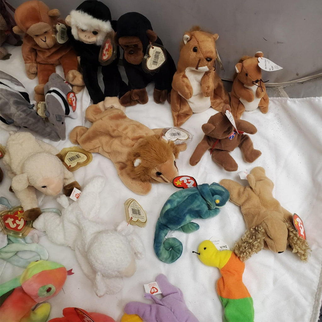 Huge Lot of Assorted TY Beanie Babies Plush Toys #2