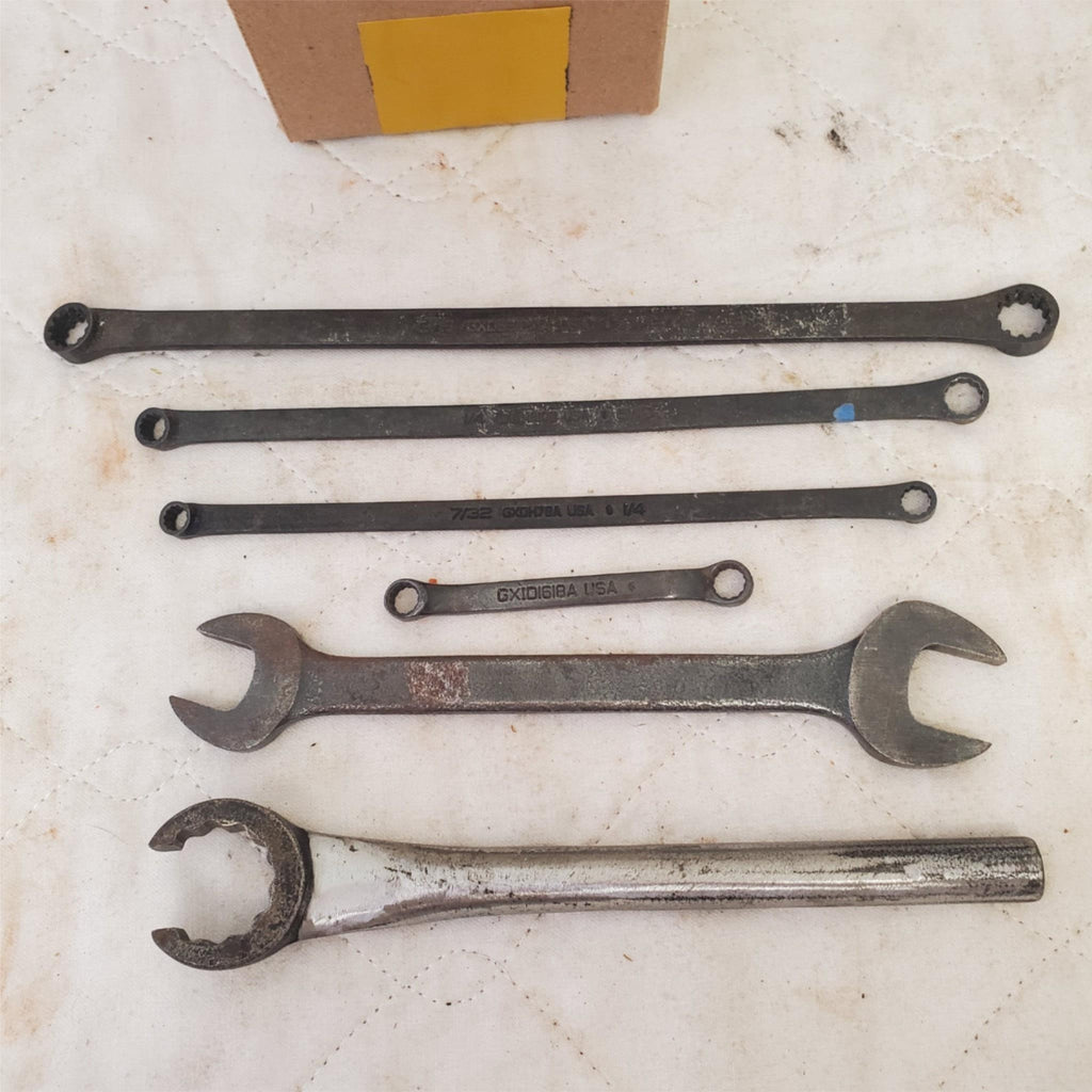 Lot of Snap-On Open End Wrench, Double Offset Box Wrench & other Wrench LOT 555