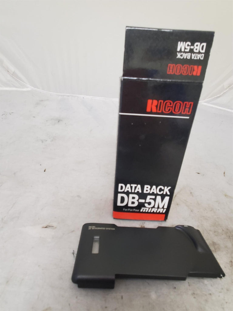 Ricoh Data Back DB-5M for Mirai Camera (NOS) AF Integrated System OWNERS MANUAL