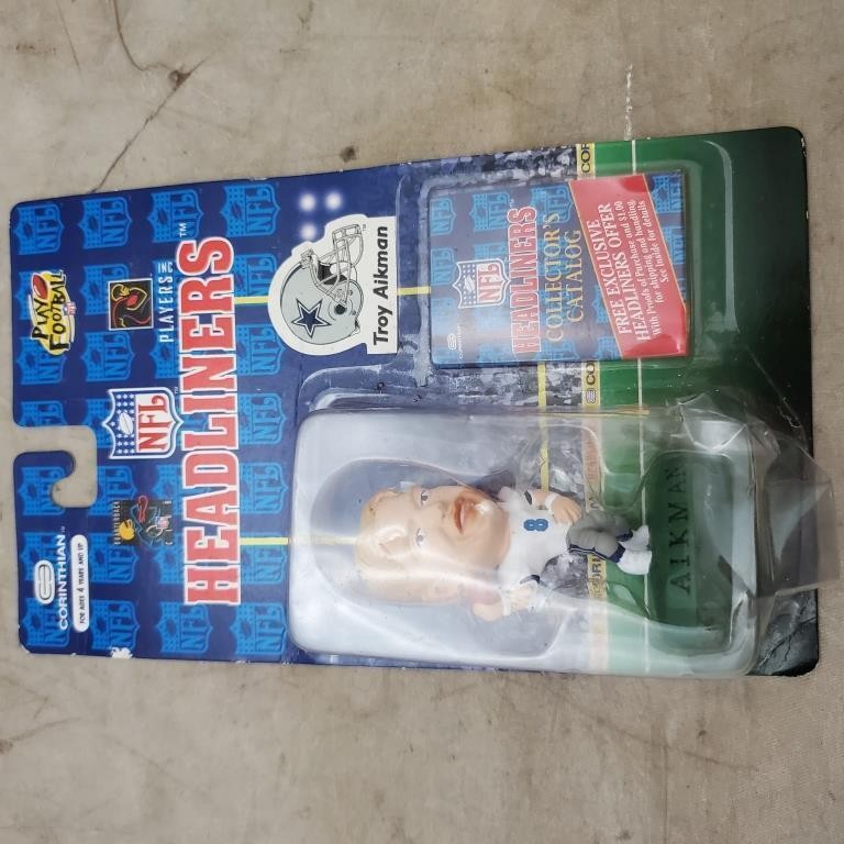 NFL Headliners Troy Aikman Dallas Cowboys 1996 Corinthian Figure
