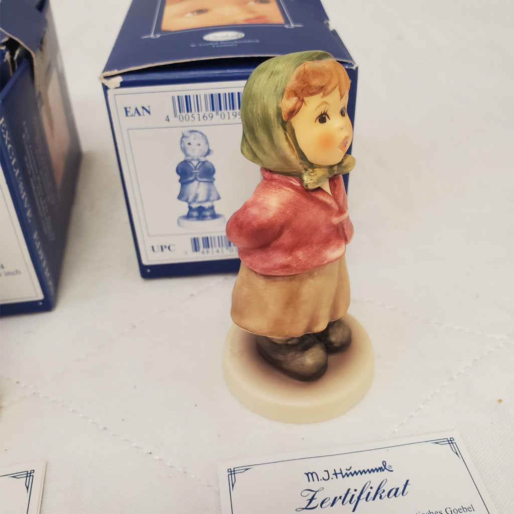Set of 3 Hummel Figurines To Shy To Sing First Mate & Clear As A Bell H-9