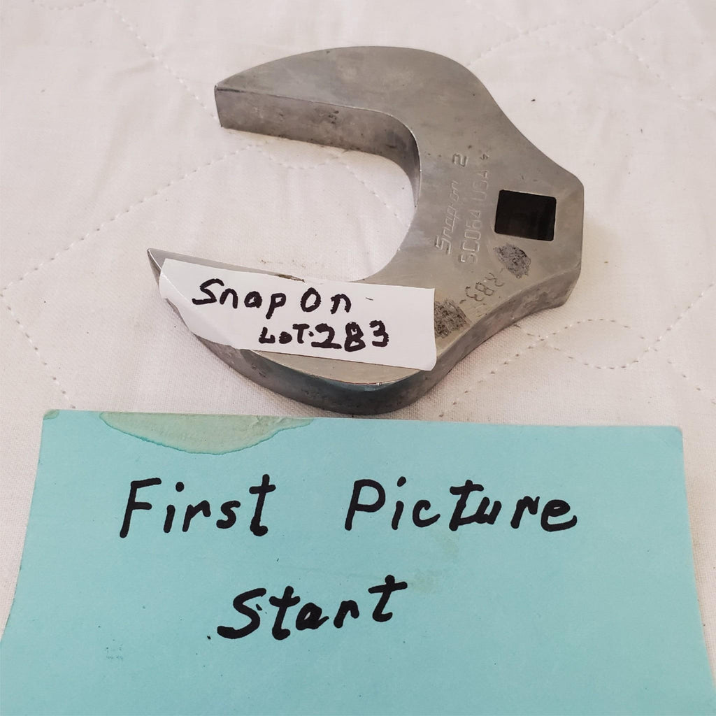 Snap On SCO64 2" Open End Crowfoot Wrench LOT-283