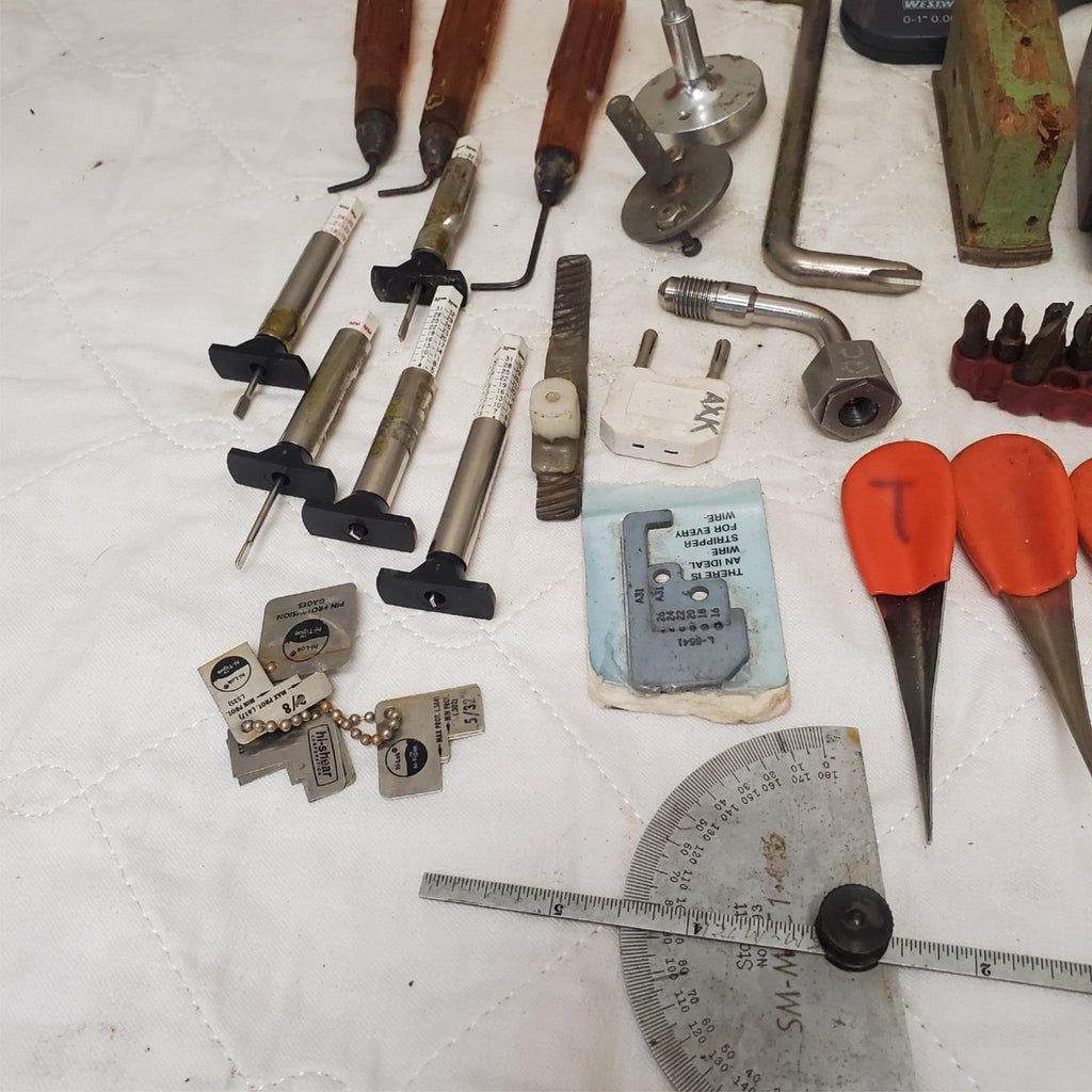 Lot of Measurement Tools Screwdriver Bits Multimeter