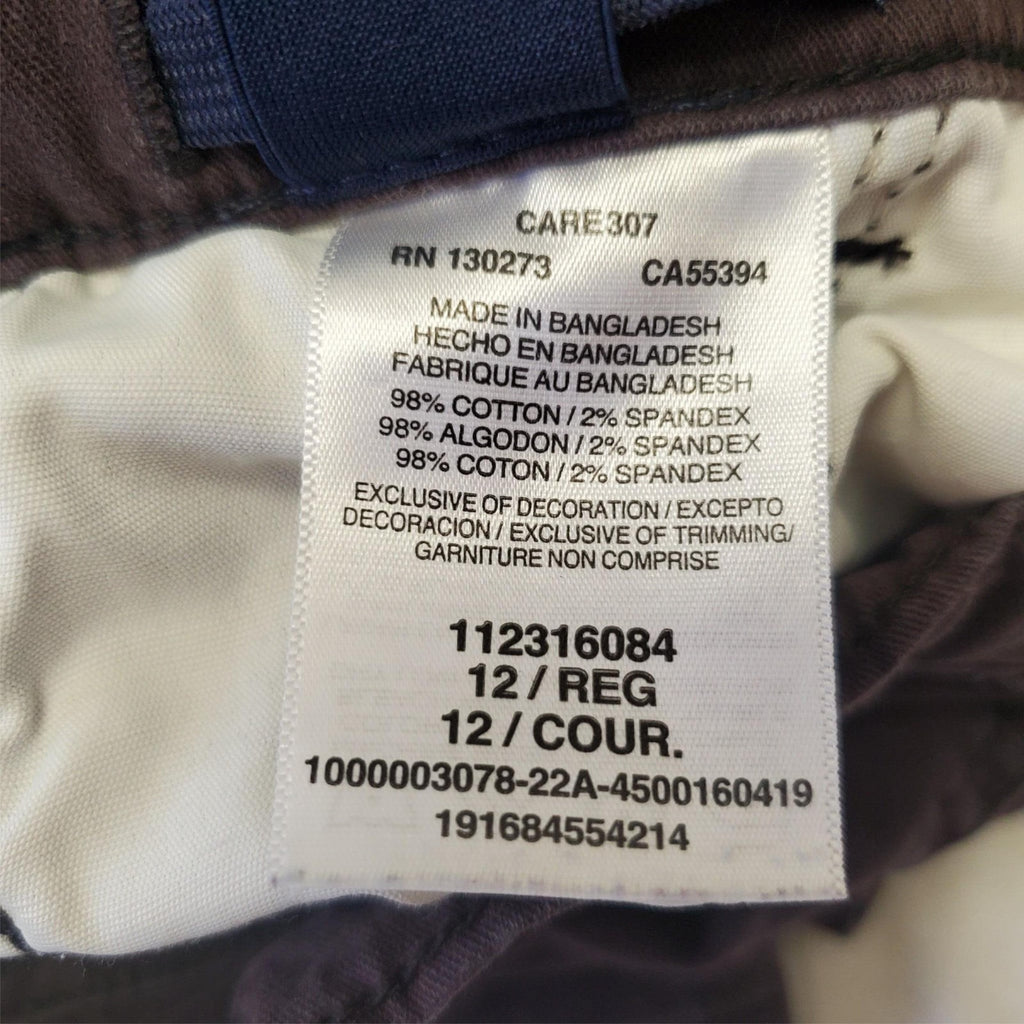 Lot of 5 Wrangler Boys Cargo Bermuda Shorts Size 12, 10