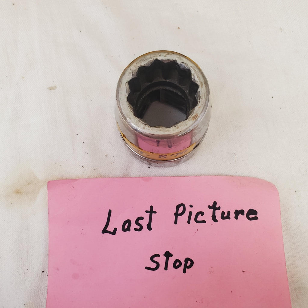 Alloy Steel Drive 12 Point Deep SAE Socket LOT-870