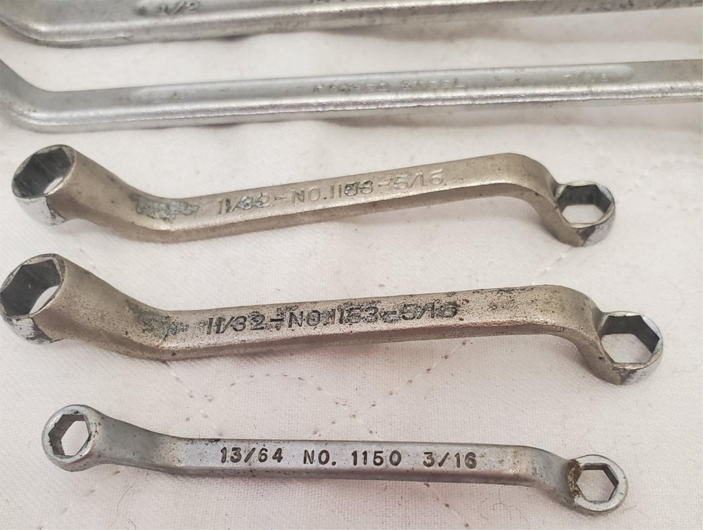 Lot of 11 Lectrolite Offset Double Box Wrenche Set