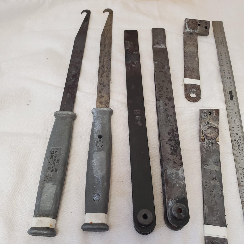 Lot of Assoretd Sheridan SP200 6" Chip Chaser & Shank LOT-353