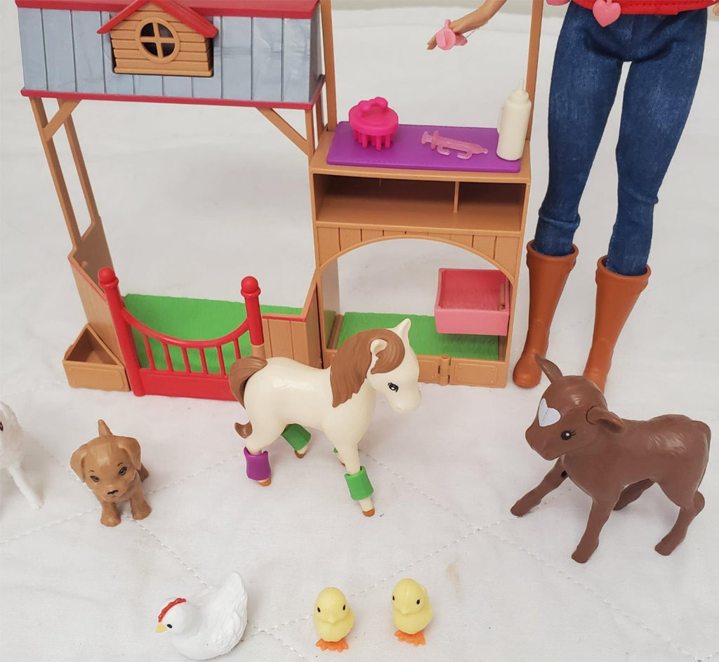 Barbie Sweet Orchard Farm Doll & Vet Playset