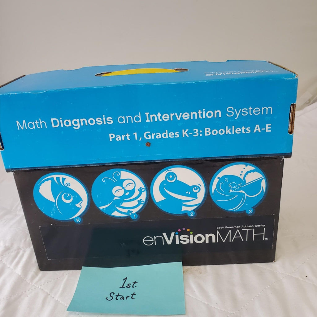 enVisionMath Common Core Math Diagnosis and Intervention System Part 1 Booklets