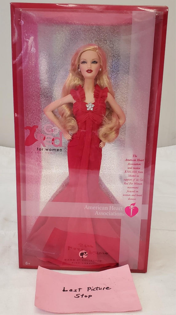 Barbie 2007 - Go Red for Women American Heart Association Pink Label