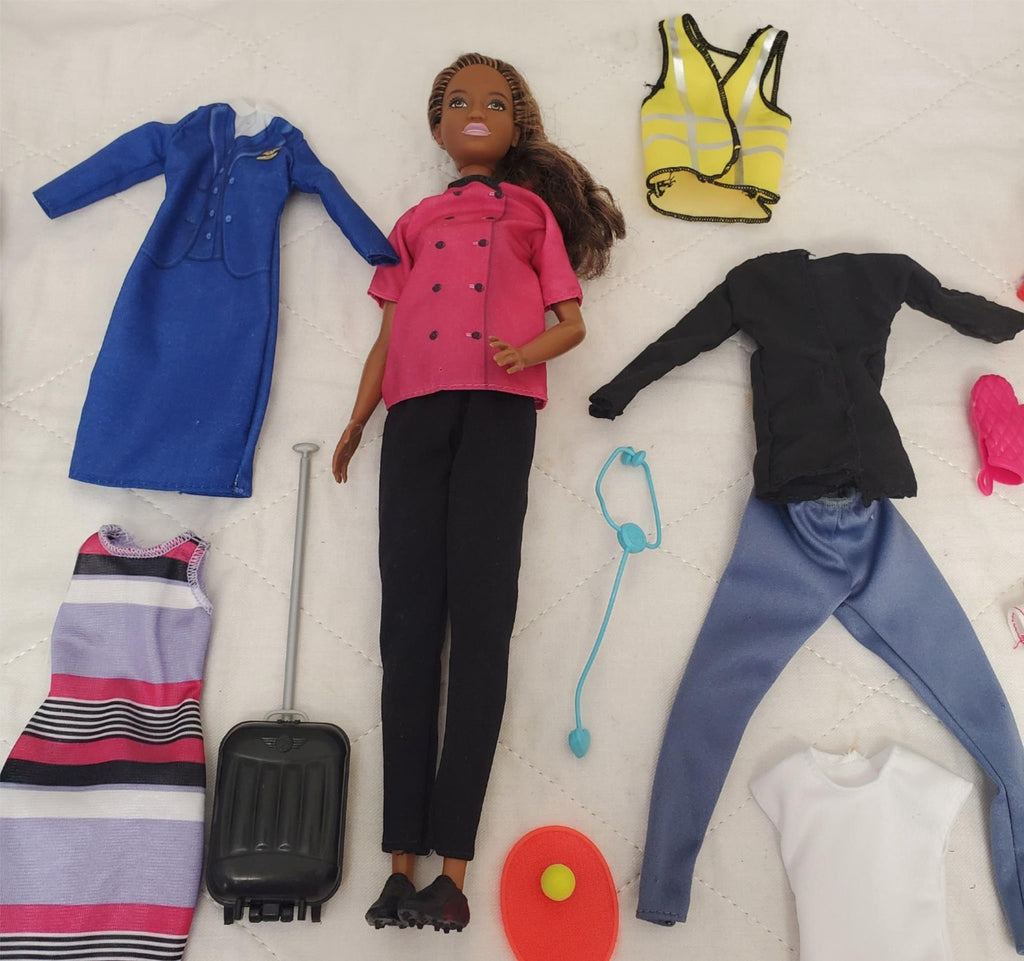 Barbie Dream Careers Barbie Doll Fashion Outfits with Accessories