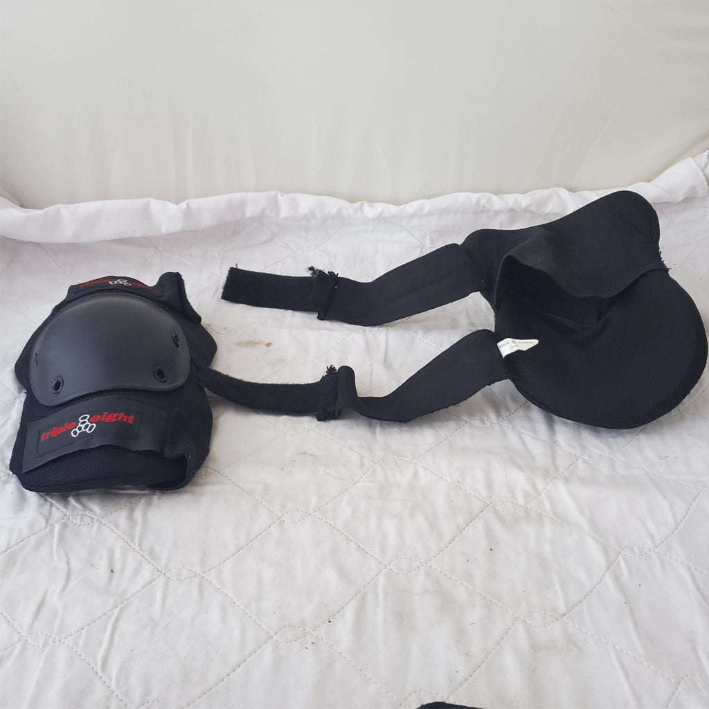 Triple Eight Street Elbow, Wrist Pad Set with Carry Bag