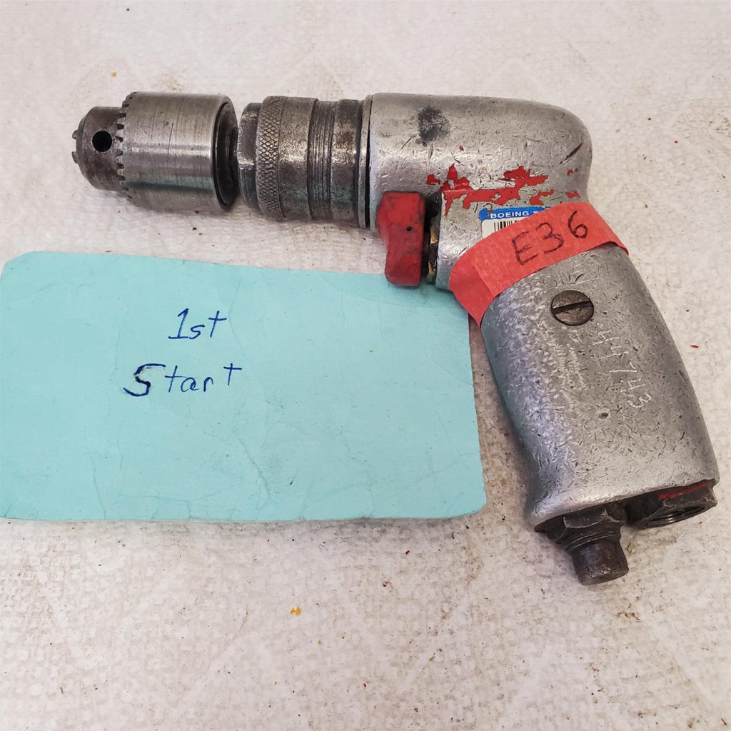 Ingersoll Rand Pistol Grip Pneumatic Air Drill Air Tool E36