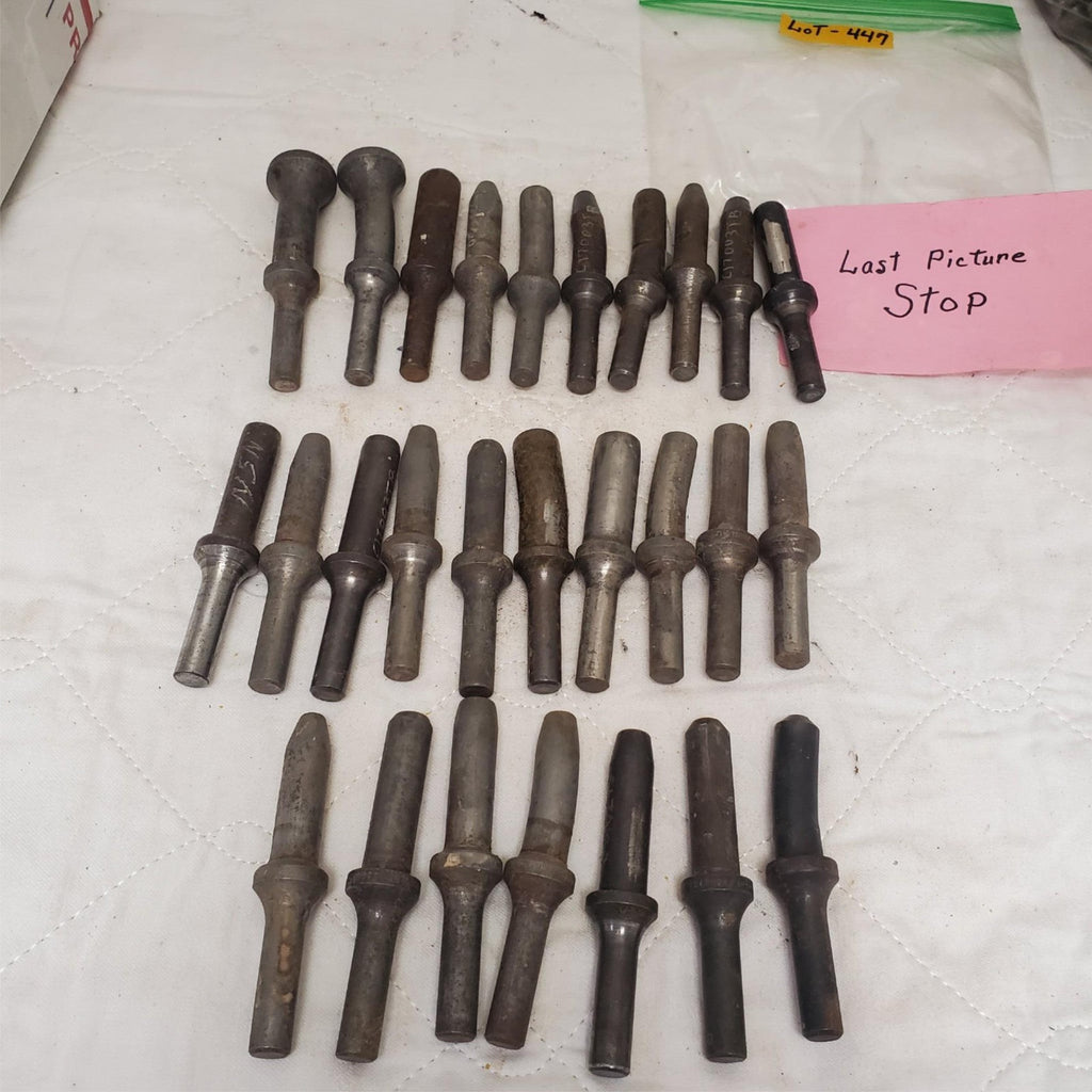 Lot of Assorted Rivet Shank Collar Buster Bits Aircraft Tools LOT-447