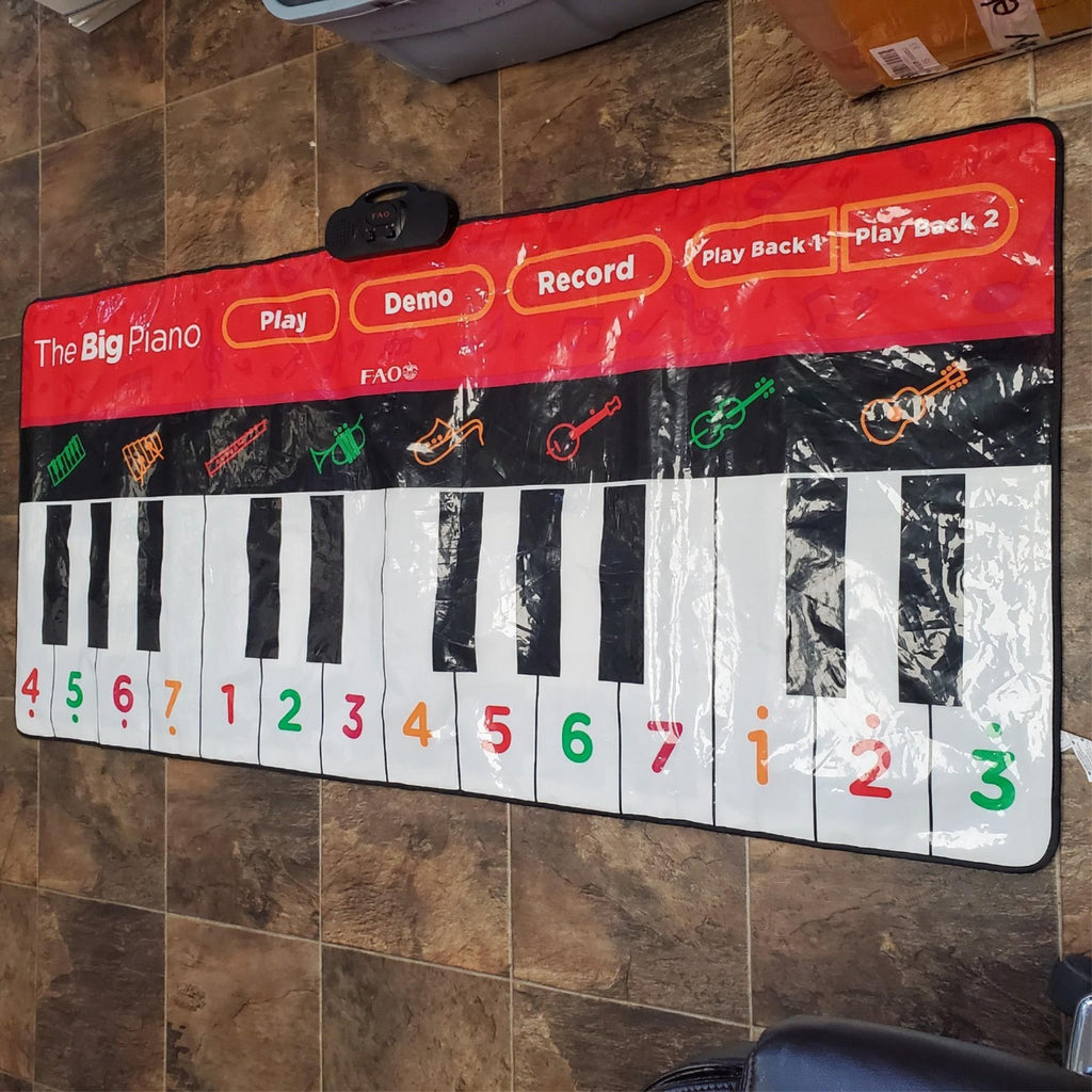 FAO Schwarz The Big Piano Dance Mat 70 Long