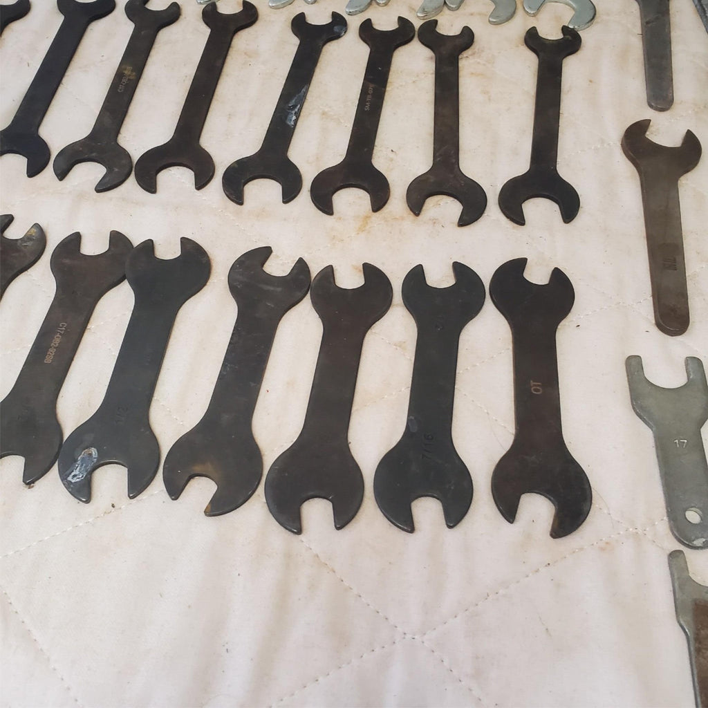 Lot of 50 Assorted Open End Service Wrench & other Wrench Tool LOT 239