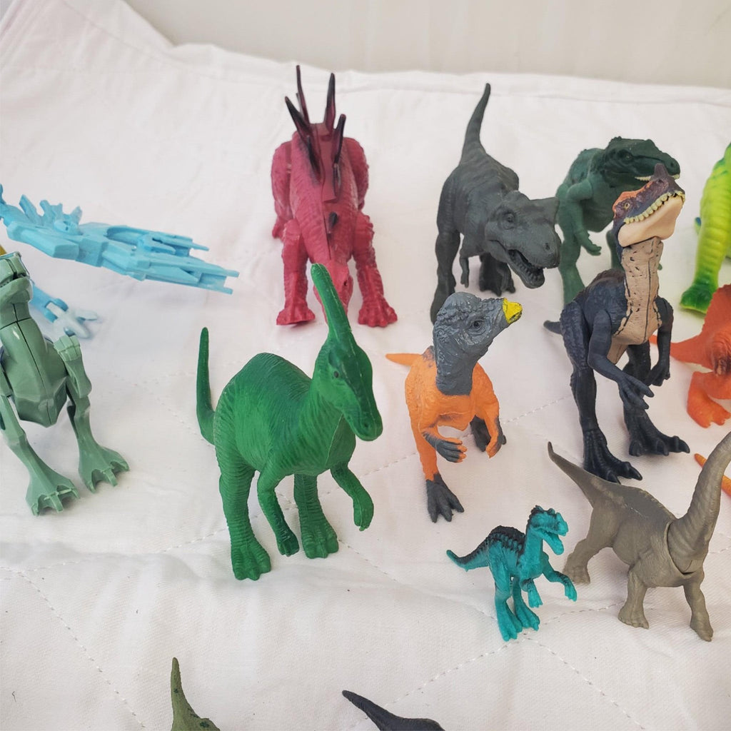Lot of Assorted Small & Mini Dinosaurs Toys Various Species