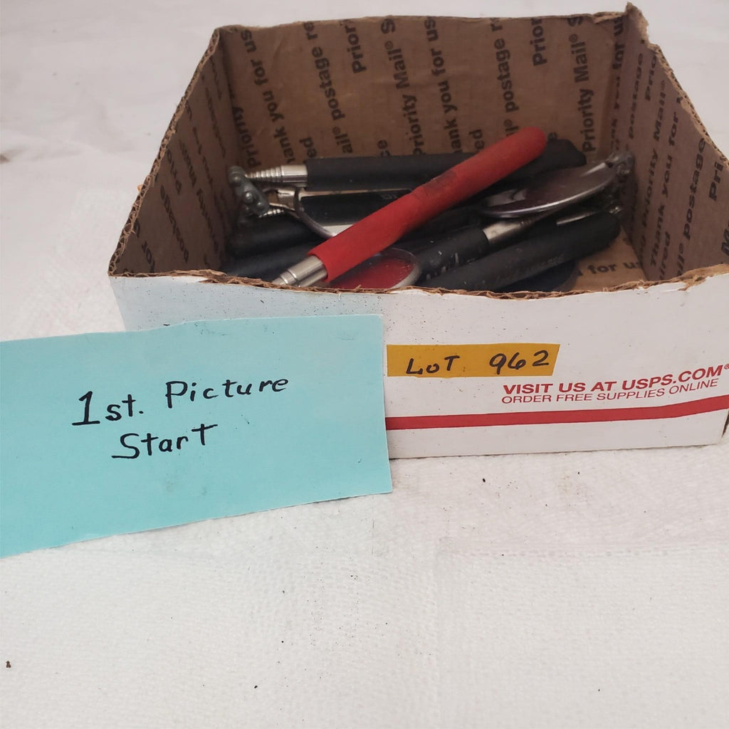 Lot of 9 Blue Point Inspection Mirror Tools & Magnetic Pick-Up Tools LOT-942