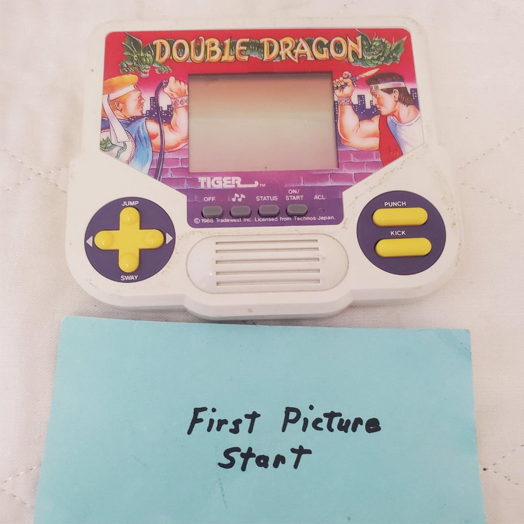 Vintage 1988 Tiger Electronics Double Dragon LCD Video Game
