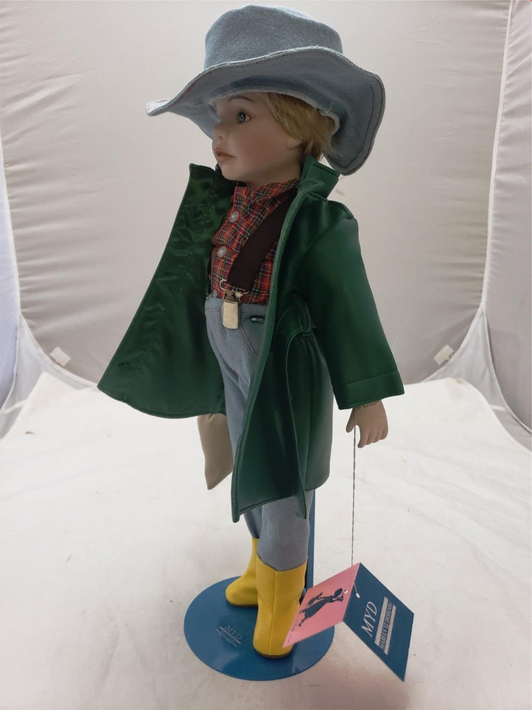 World Gallery Porcelain Boy Doll Hand Numbered Limited Edition