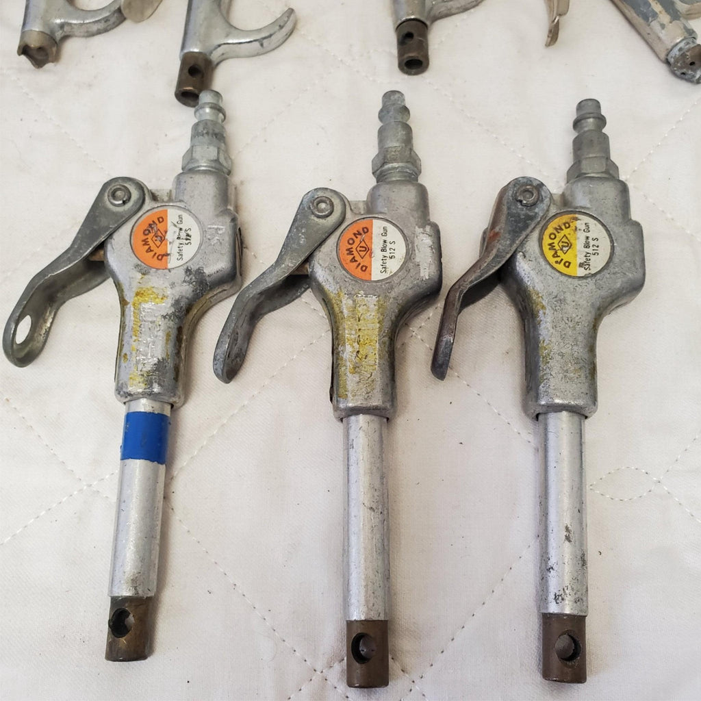 Lot of 22 Coilhose & Various Pneumatics Air Blow Gun Lot 684