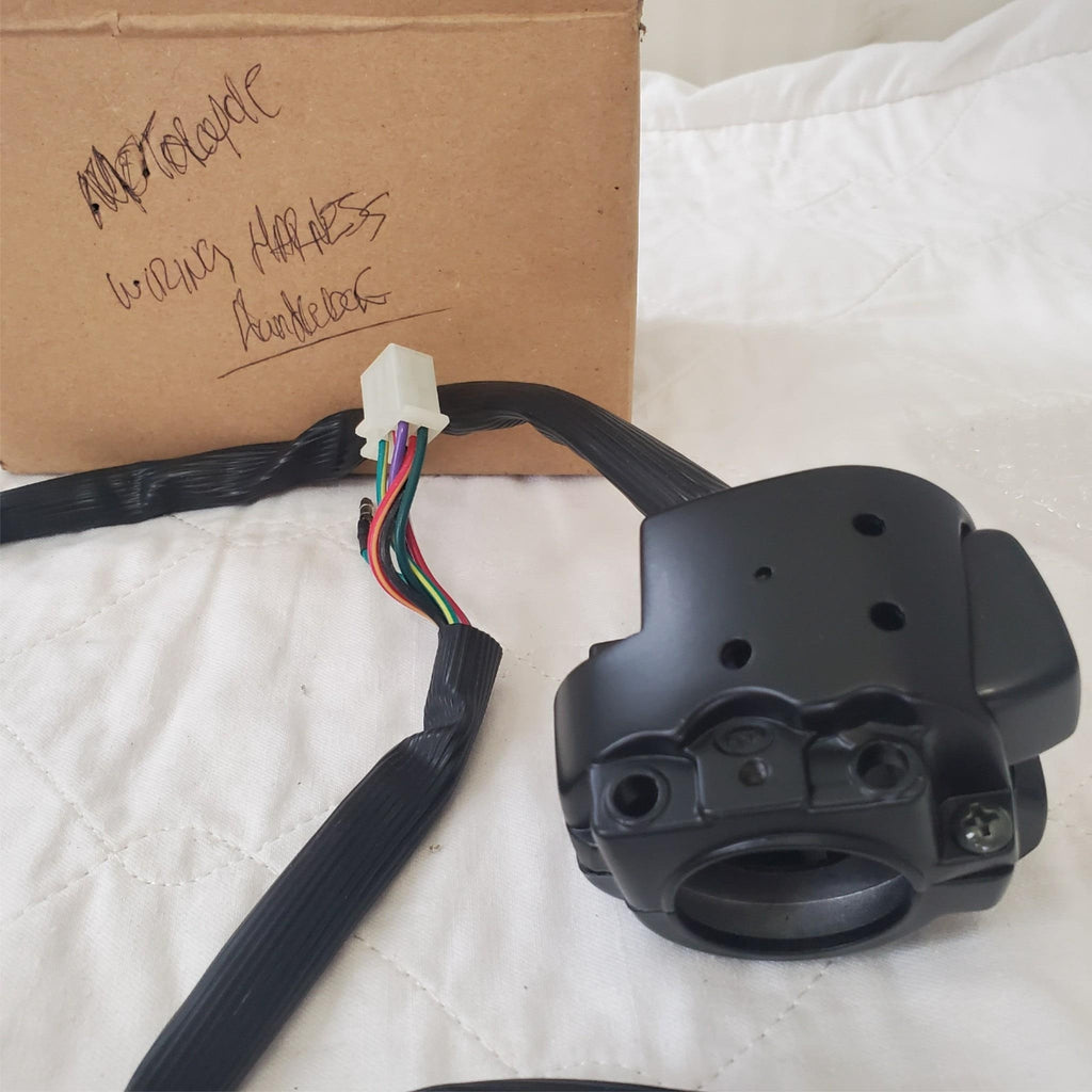 Motorcycle Wiring Harness Switches Control Handlebar