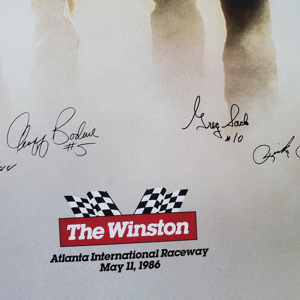 NASCAR The Winston, Atlanta International Raceway, May 11, 1986 Poster