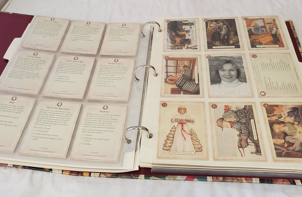 Vintage American Girls Collection Trading Album