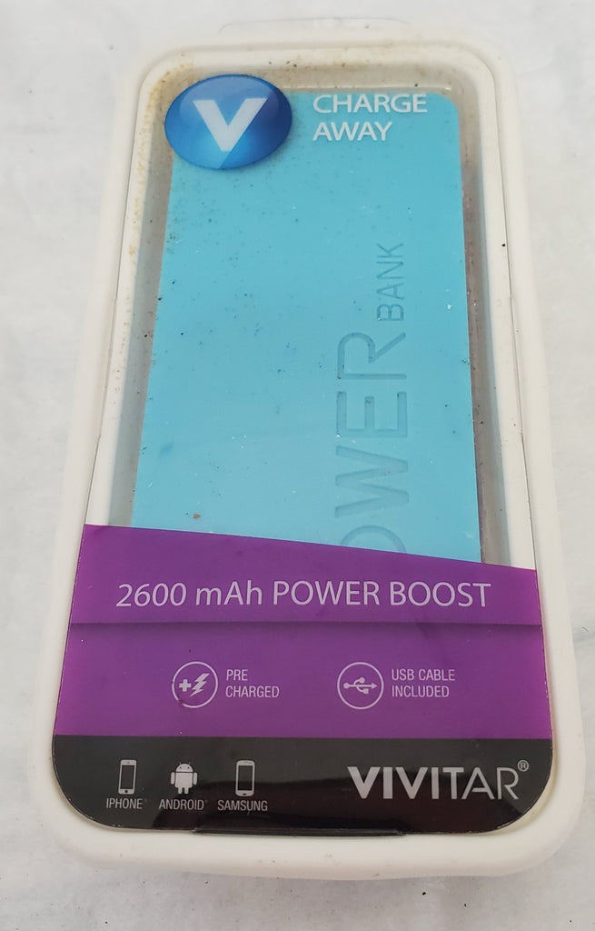 Vivitar 2600 MAH Power Boost - Blue