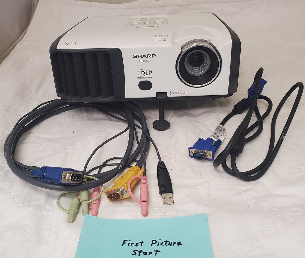 Sharp Notevision XR-32X DLP Multi-Media 2600 Lumens Projector