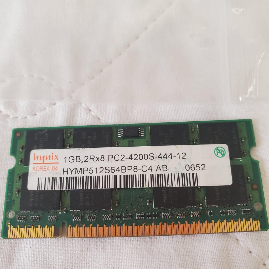 Hynix HYMP512S64BP8-C4 PC2-4200S-444-12 DDR2 1GB 2RX8 Laptop Memory