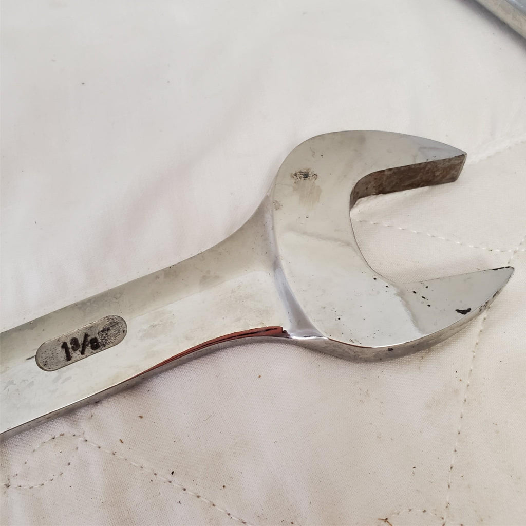 Snap-on V04042B 1-1/4" & 1-3/8" Double-Ended Open Wrench Tool LOT-818