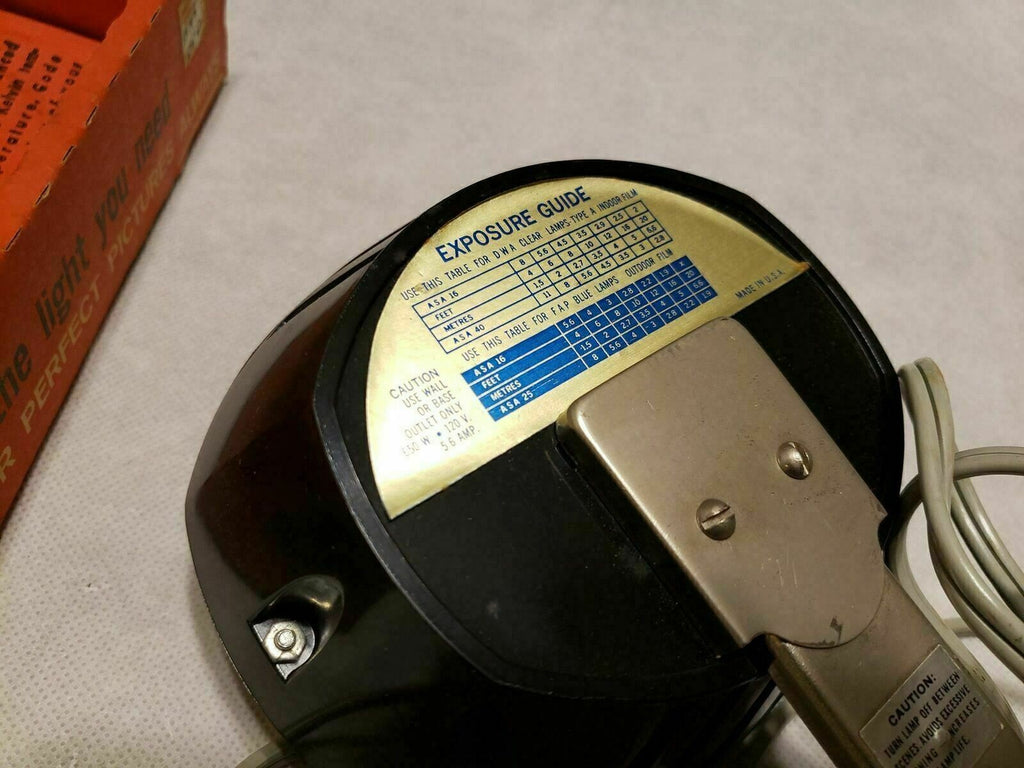 Vintage Acme Mov-E-Lite Movie Photo Light - Model 90