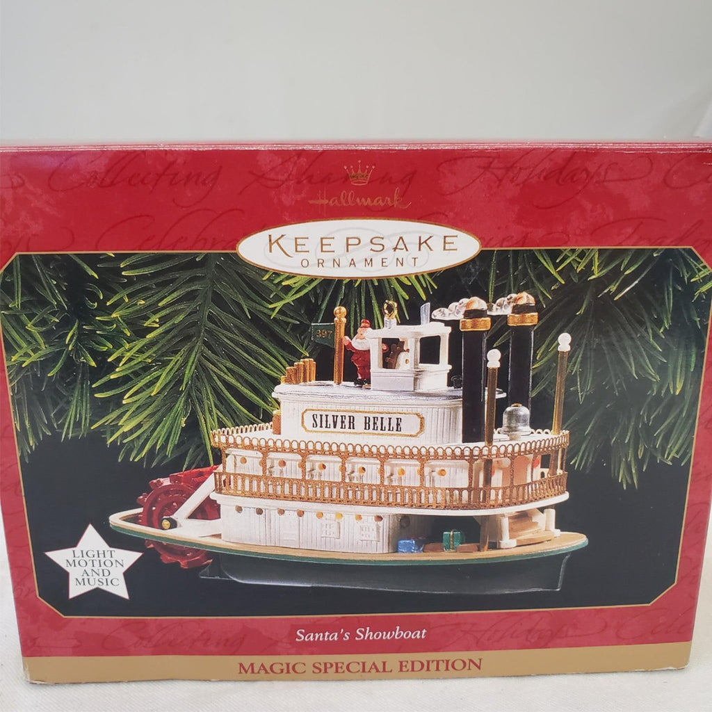 Hallmark Keepsake Ornament Santa's Showboat Magic Special Edition