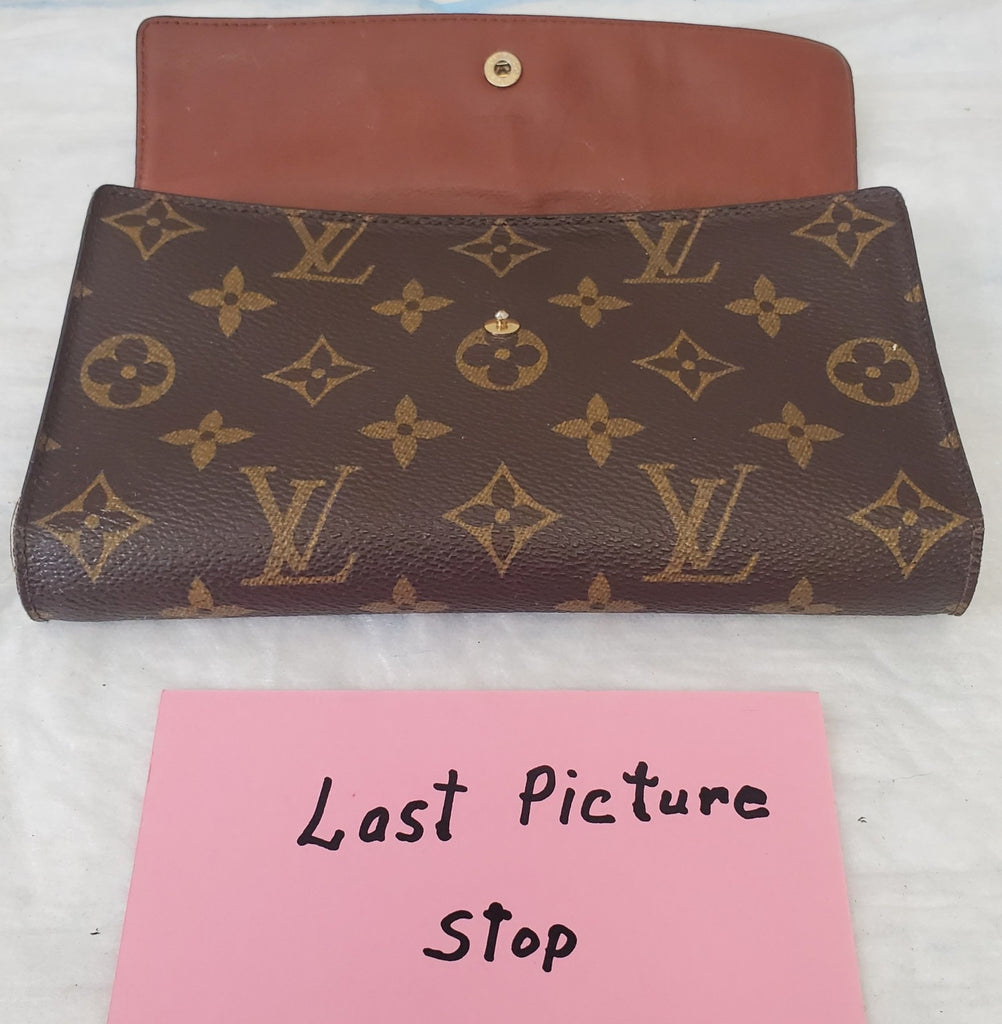 Louis Vuitton Folding Brown Monogram Wallet