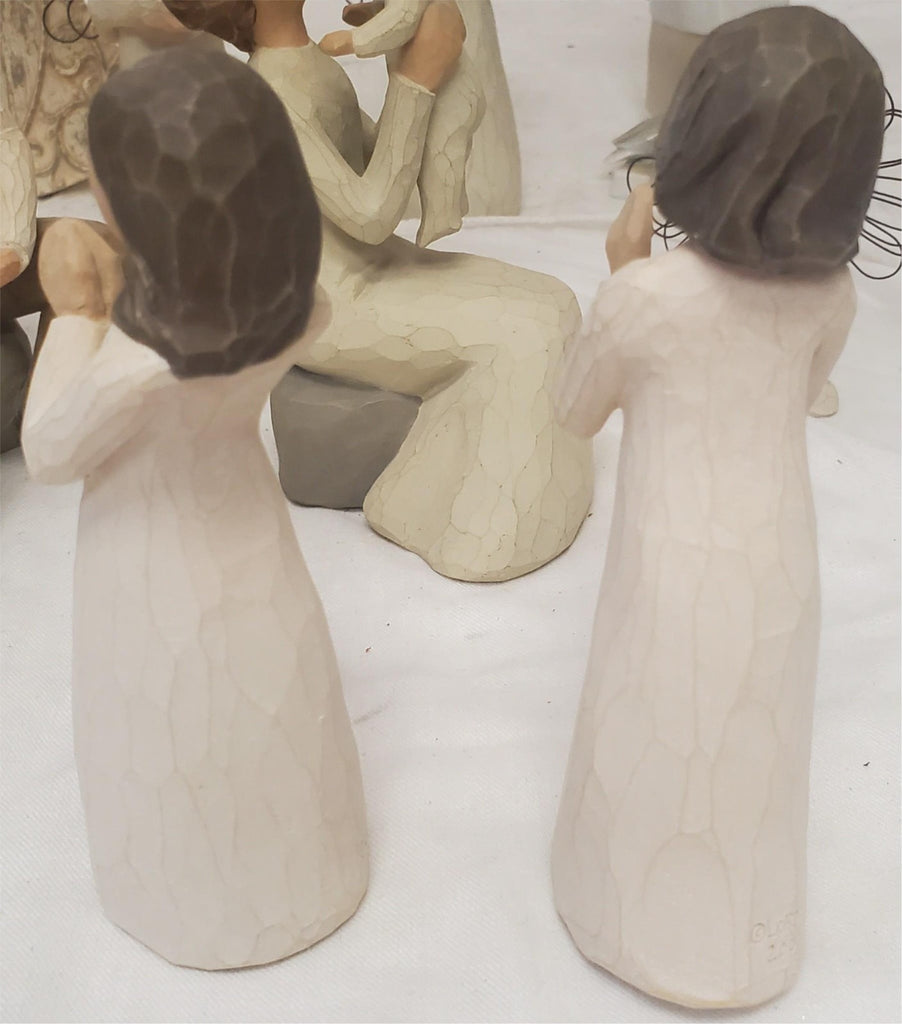 Lot of Willow Tree Wisdom Sculpted Hand-Painted By Susan Lordi
