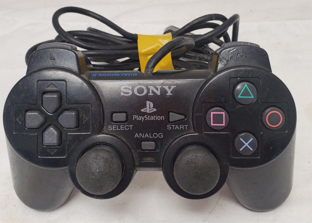 Sony PlayStation 2 SCPH10010 Black Dualshock Analog Controller 