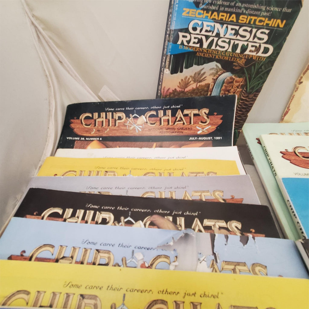 Enjoy Acrylic Art and Crafts Books & Lot Chip Chats Magazines