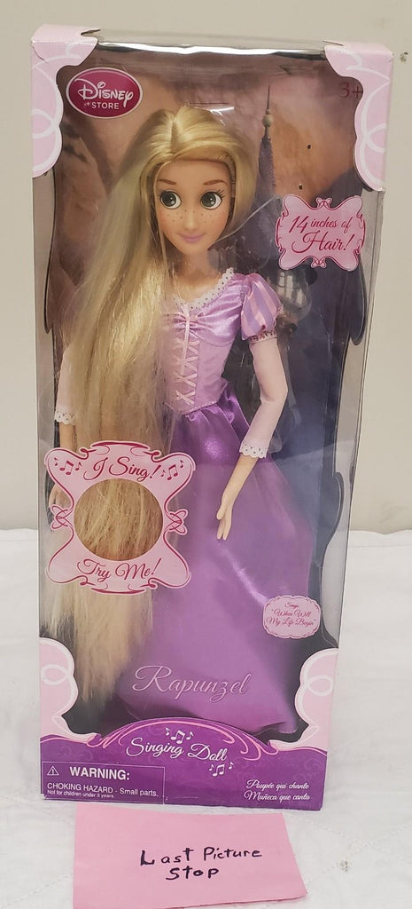 Disney Store Princess Rapunzel Singing Doll
