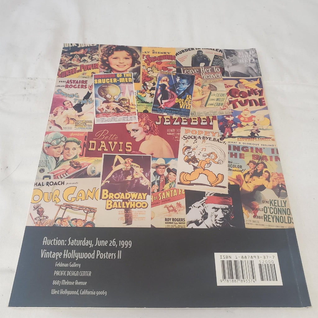 Vintage Hollywood Posters II 1999 Catalog by Bruce Hershenson