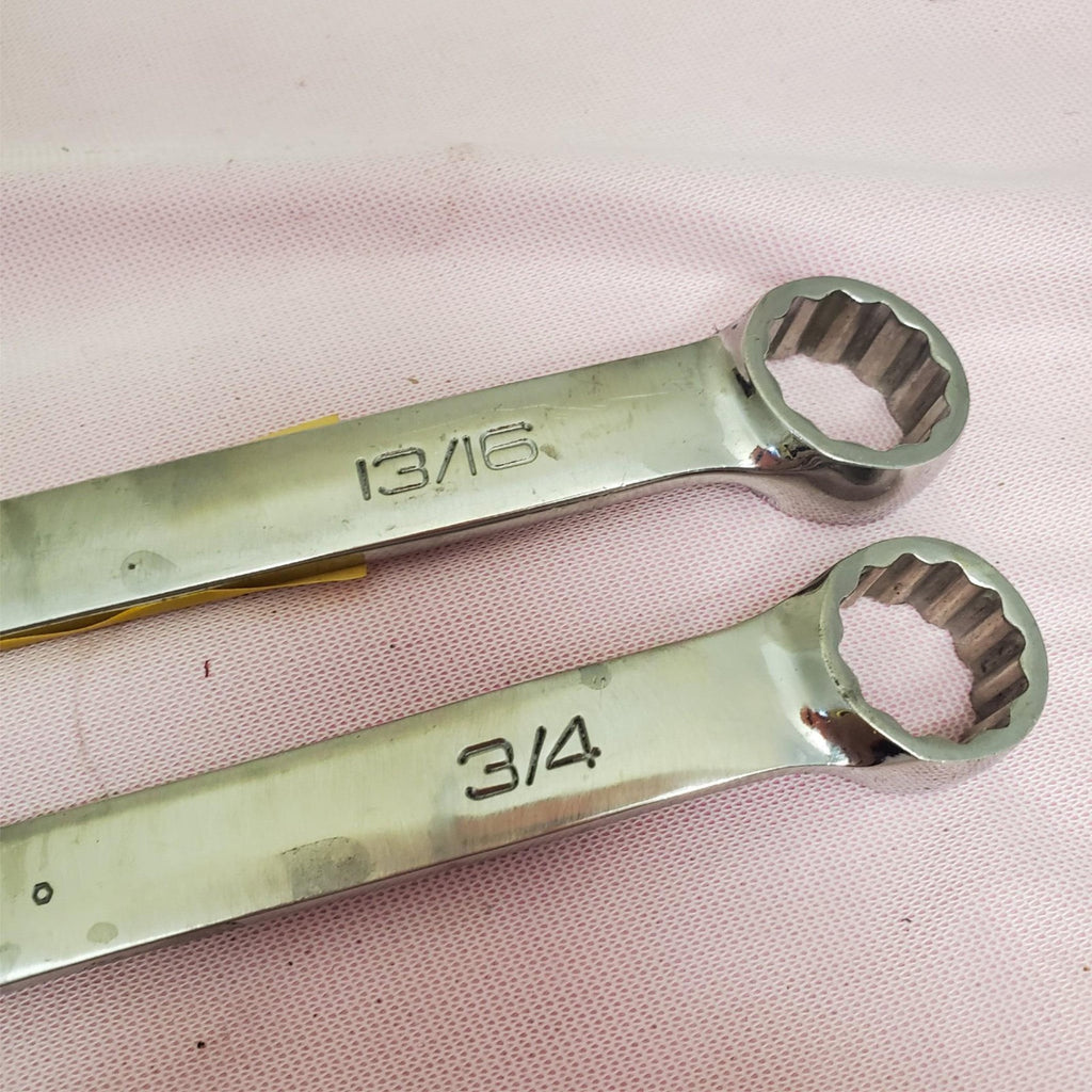 Snap on OEX Series 13/16" OEX26B & 3/4" OEX24B Combination Wrenches LOT-403