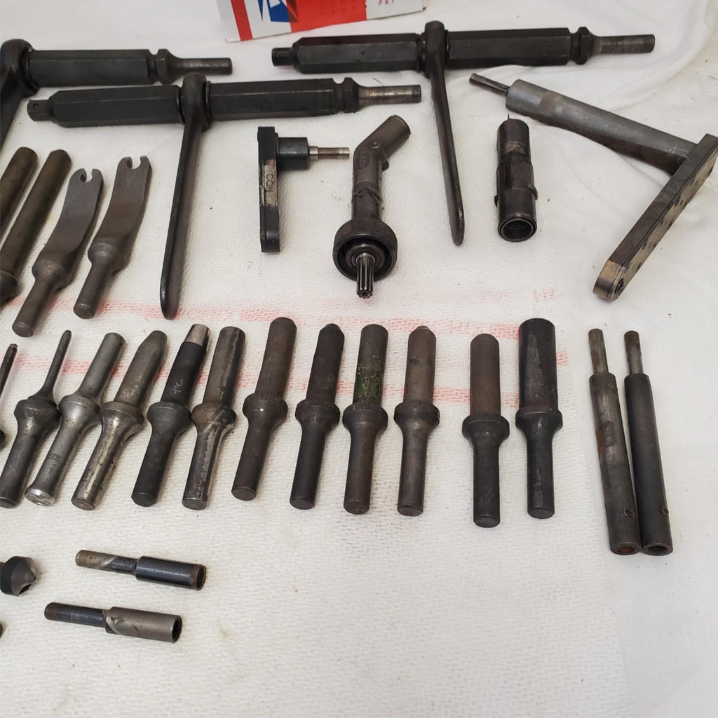 Lot of Mixed Hand Tools Rivet Wrenches,Sockets, Specialty Mechanic Tools LOT1050