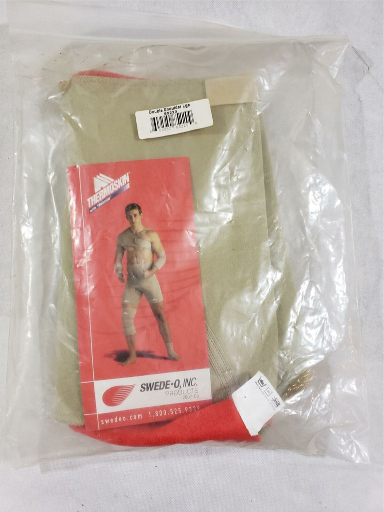 Thermoskin Sports Double Shoulder Support Beige - Multiple Sizes