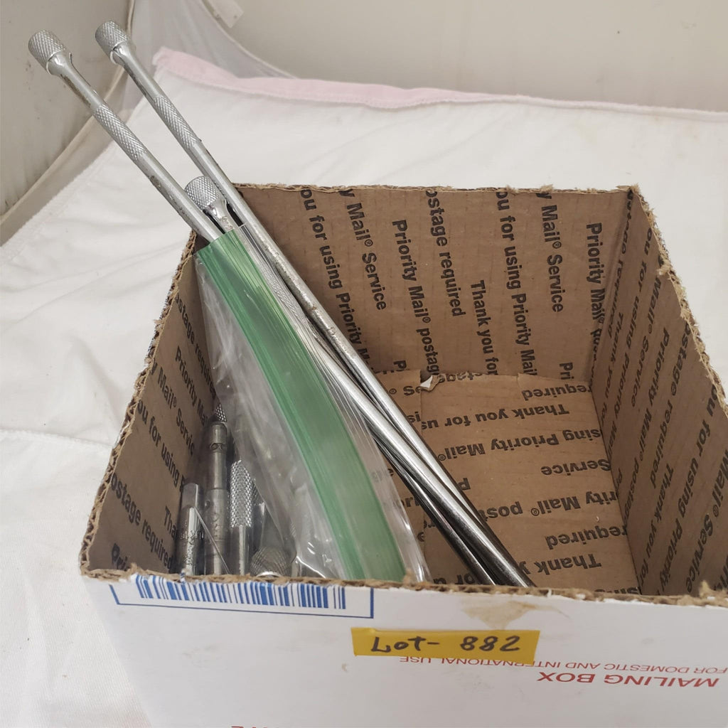 Lot of Assorted Socket Extensions, Swivel Sockets & Other Tools LOT-882