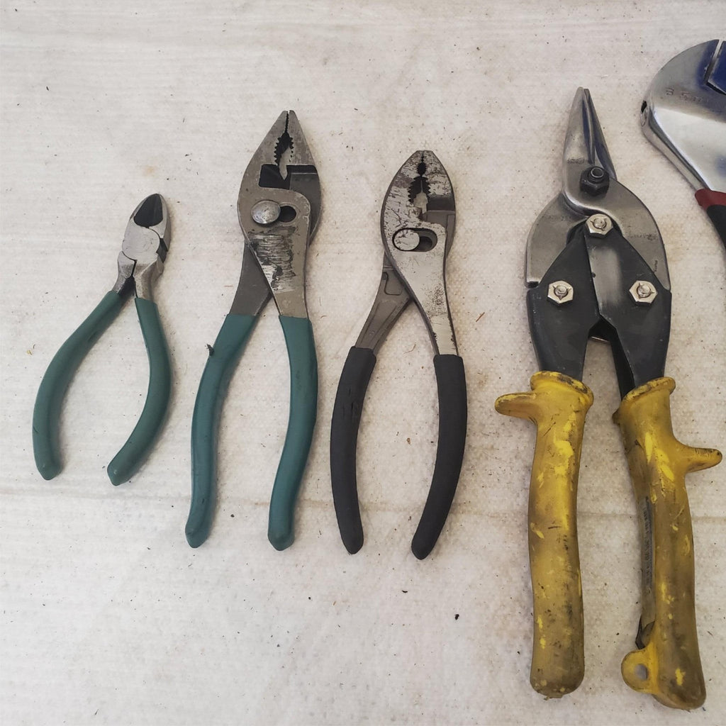 Lot of Assorted Adjustable Wrench and Pliers LOT 367