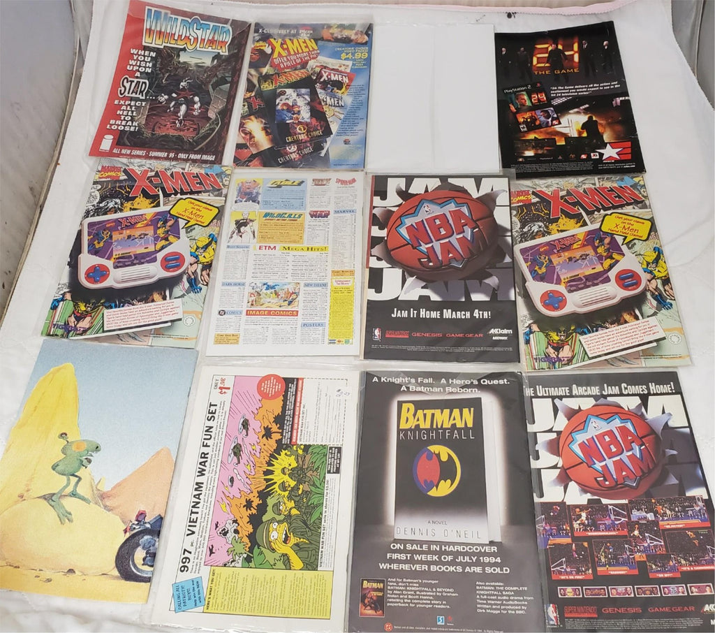 Lot of 12 Star SilverSurfer DC Marvel Superman Spiderman & Other Comic Books #10