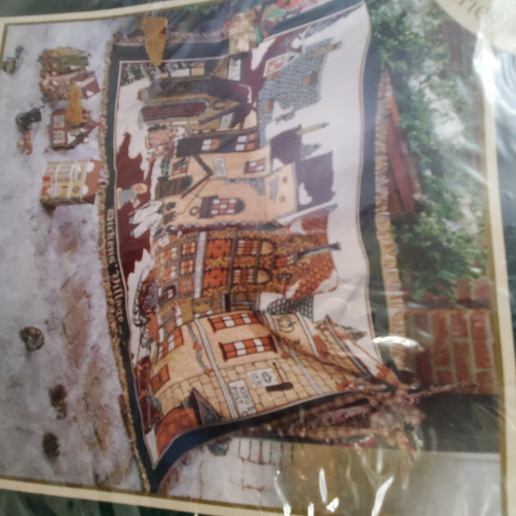 Department 56 Dickens Village Triple Woven Throw Blanket by Goodwin Weavers
