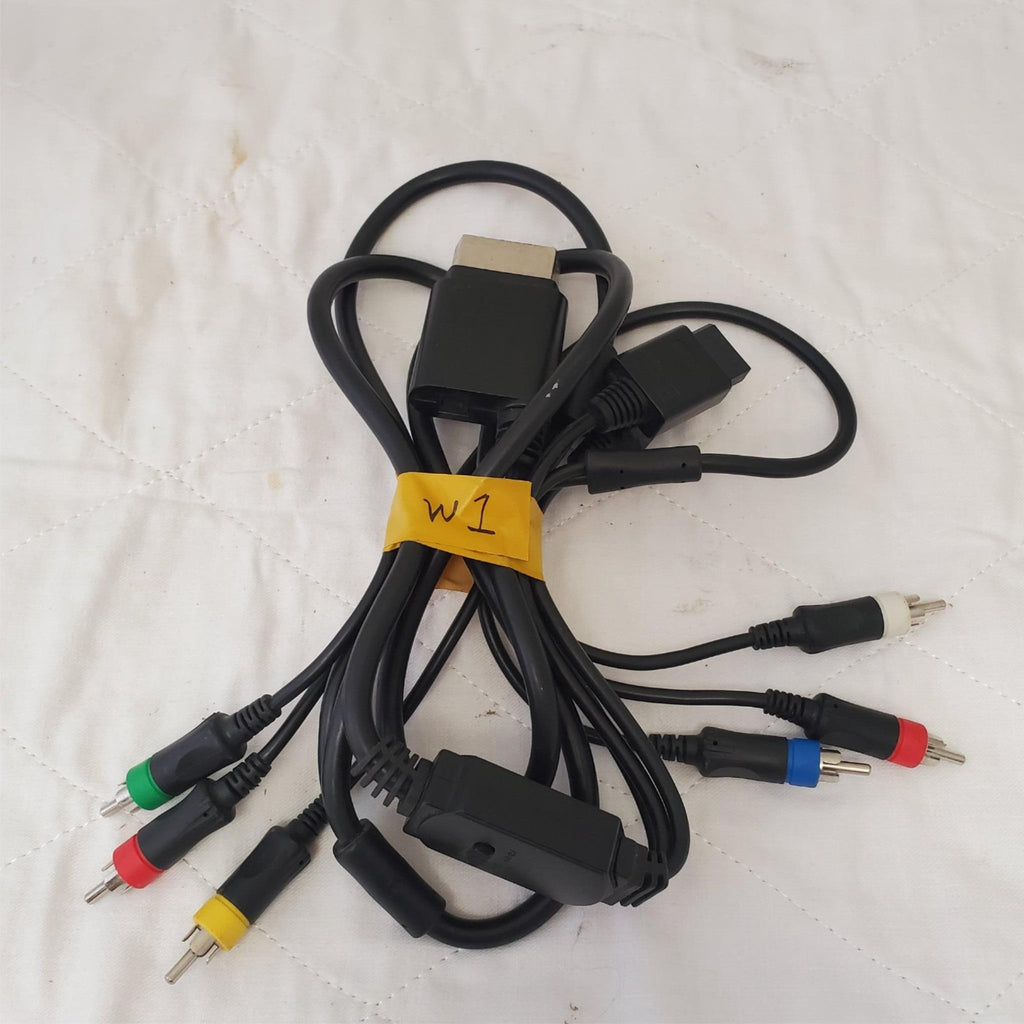 Multi Console/Platform Nintendo Wii PlayStation Xbox Component HD Video Cable W1