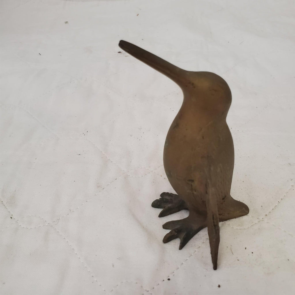 Vintage Brass Metal Penguin Figurine